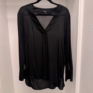 ANGL Black Long Sleeve Top
